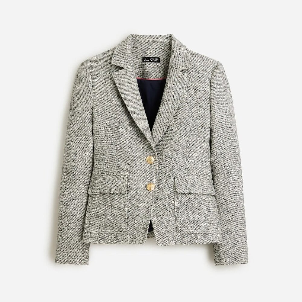 J.Crew Grey Wool Blazer size 12
